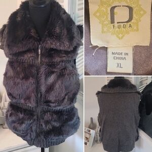 Fuda Fur Vest